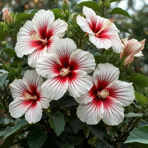 Гибискус Рэд Элеганс купить по цене от 380р. в интернет-магазине «Посадика» с доставкой почтой в в Москве и по всей России – [изображение №1].